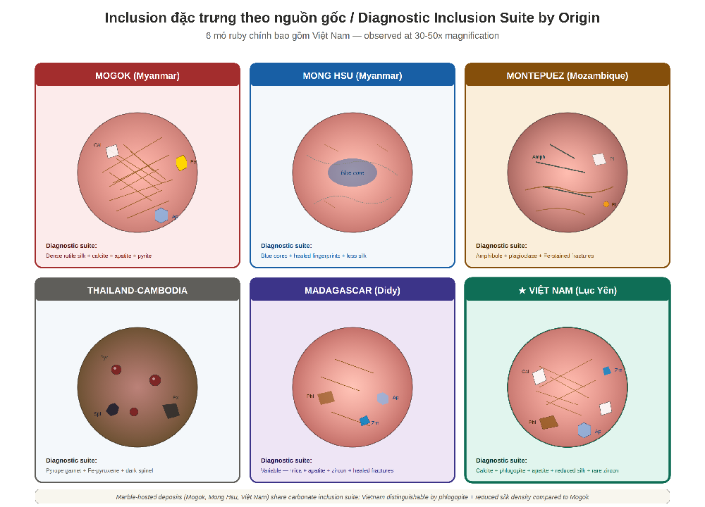 Inclusion suite comparison by origin